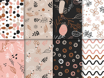 Abstract Floral Patterns