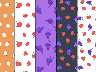 Fruit Digital Paper Pattern