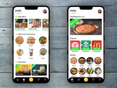 Food delivery app design adobe xd app design app ui design design food app illustration swiggy ui user experience ux web design zomato