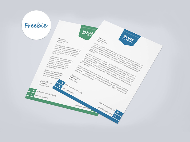 Letterhead - Freebie corporate letterhead free letterhead download freebies free print template download freebie free letterhead free download letterhead