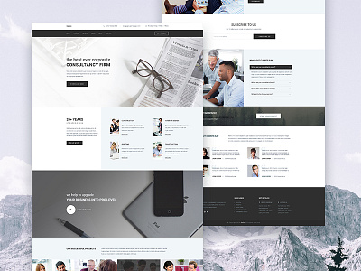 GaGo - Business Consulting and Finance Website Template