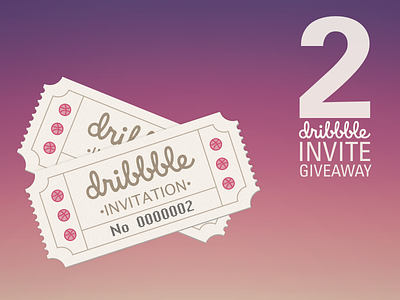 Dribbble Invite x2 draft dribbble dribbble invite invitation giveaway sketch ui ux