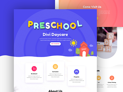 Kids Learning Website designs, themes, templates and downloadable graphic  elements on Dribbble