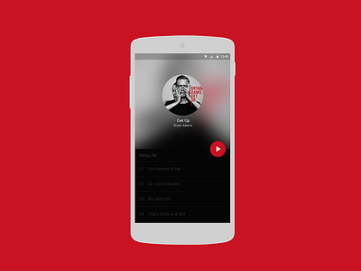 Music App material design music app