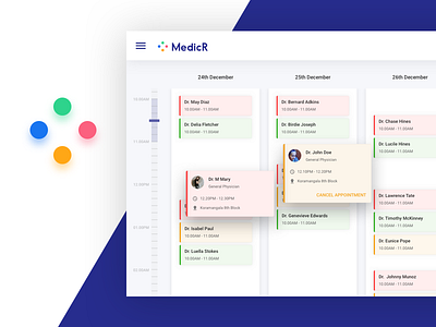 Appointment status tracking