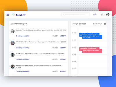 Appointment Dashboard for Doctors