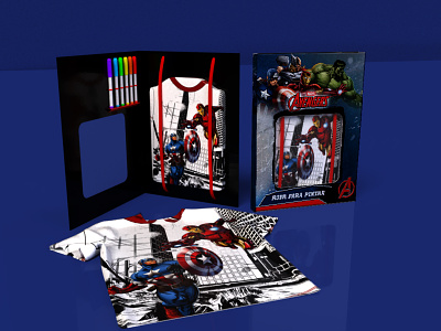 Avengers Product Design avengers disney graphicdesing illustration marketing packaging product