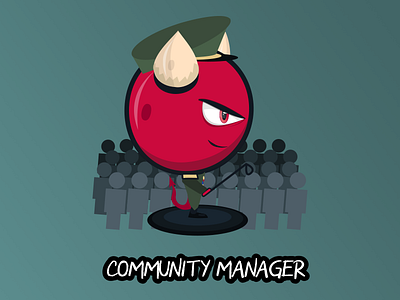 Community Manager demon marketing words