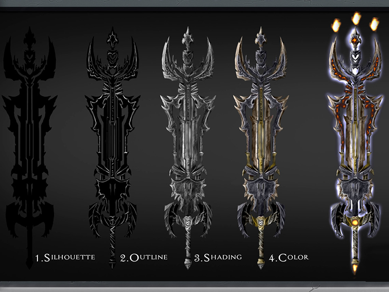 Ancestral Sword - Concept Art by 🟪 LeonelKrea | | UI/UX | Graphic ...