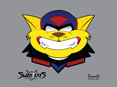 Swat kats digital art illustrator illustrator art vector artwork