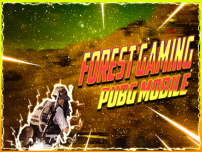 Montage thumbnail pubg mobile graphic design illustration vector