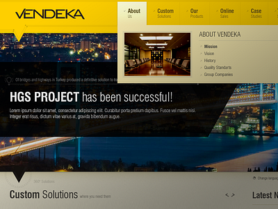 Vendeka - New interface