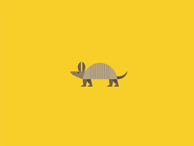 ARMADILLO animal armadillo cute design illustration patagonia vector