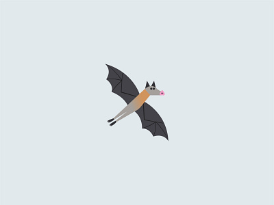 Bat animal bat branding design fly flying graphic design icon illustration logo murcielago vector