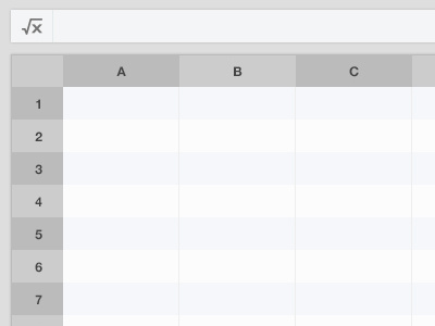 Spreadsheet