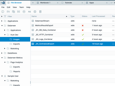 Data Analytics UI analytics flat modern platform ui