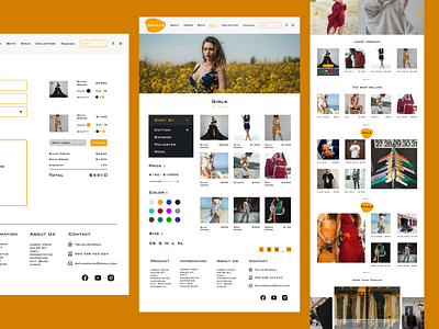 shoping site DressA app design dress icon logo shopping typography ui ux uxui vector web webdesign