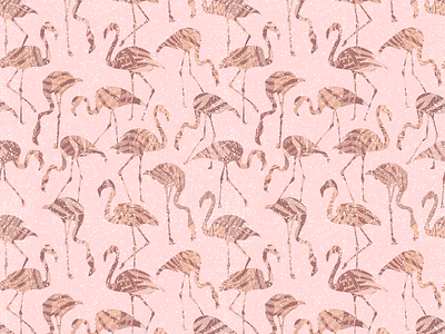 Flamingos art background decorative design flamingos graphic design illustration pattern pink seamless pattern surface design textile design vector wallpaper
