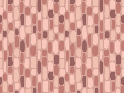 Rounded blocks pink brown seamless pattern art background brown decorative design graphic design illustration pattern pink print surface design textile design vector wallpaper yulia chepurova