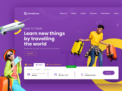 Travellove Landing Page