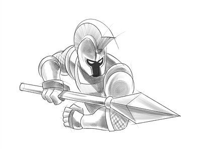 Gladiator Knight sketch