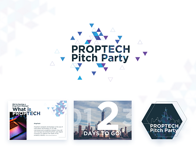 Proptech Pitch Party Branding