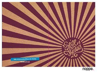 notebook design for TATA Consultancy Services book cover design typo