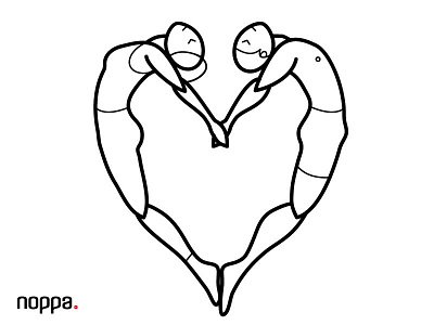 Character design for a fitness studio character design fitness heart illustration line art line work