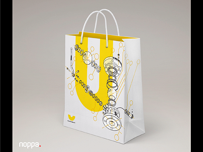 paper bag design brand identity paper bag