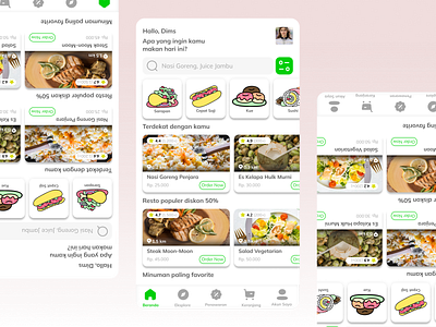 Delivery Food Design delivery design ui food fooddelivery home landingpage uiux ux