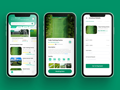 Booking Soccer Field App