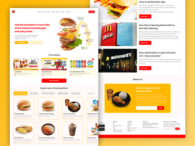 McDonald's Website Redesign