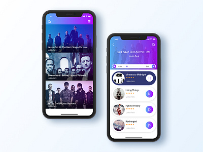 Music App Concept app music