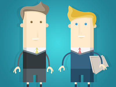 corporate characters business character commercial corporate design finance flat illustration solid work