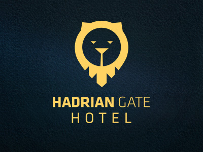 hadrian hadrian hadrianus hotel lion logo