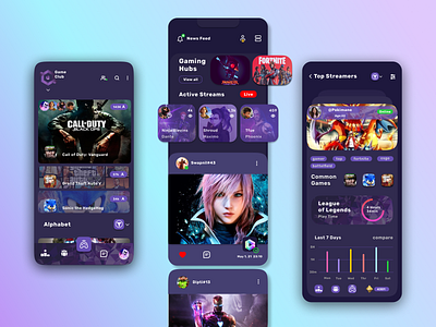 Game App UI design