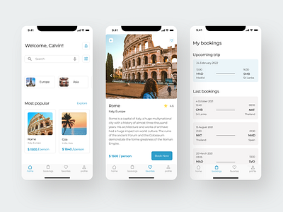 Travel app