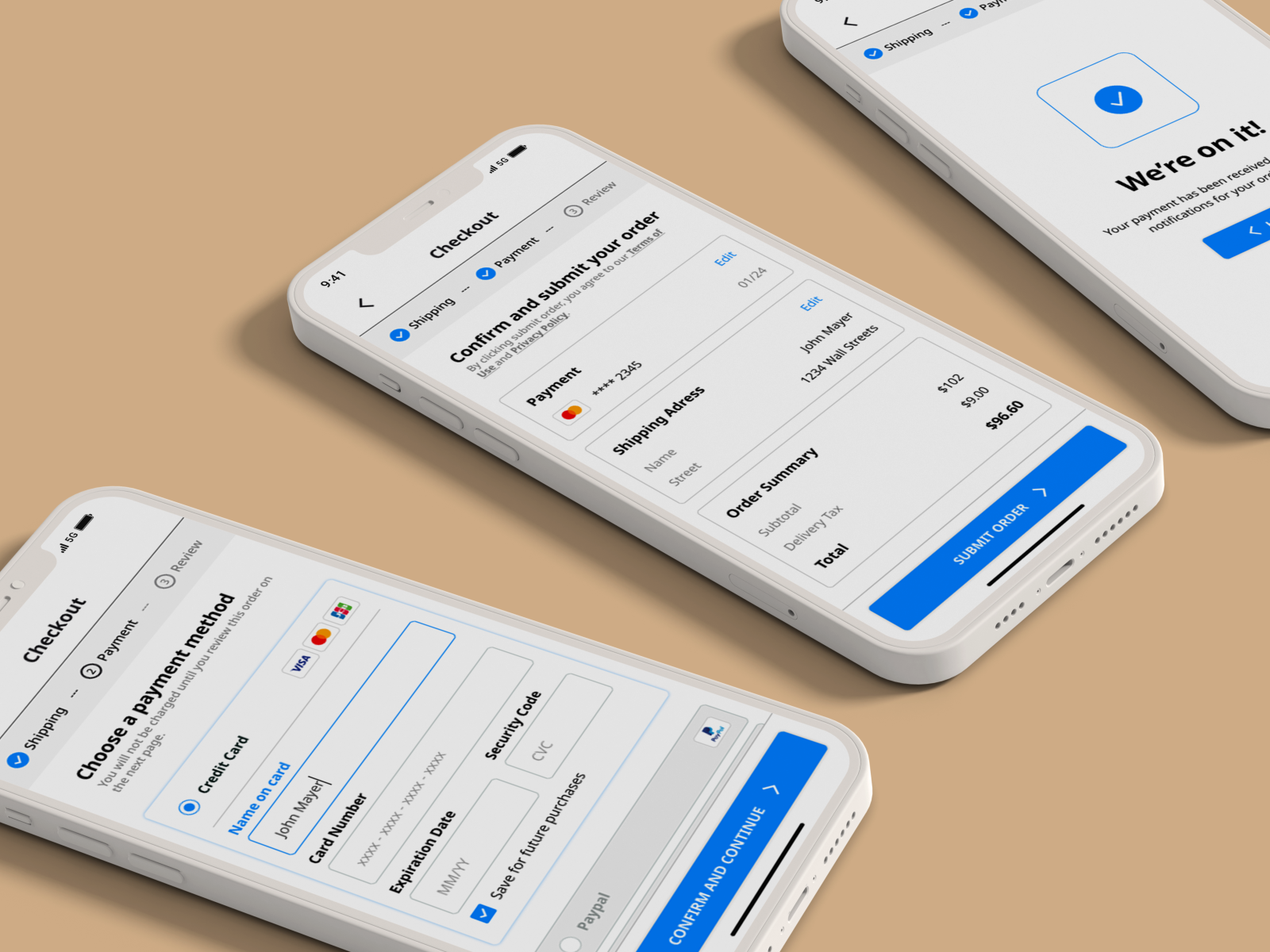 Credit Card Payment by Tan Hoang on Dribbble