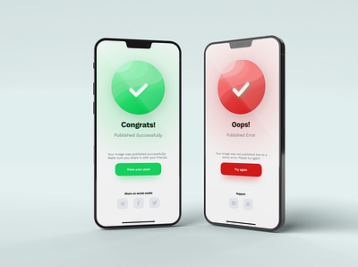 Flash Messages dailyui design ui ux