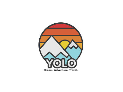 Travel logo adventure design dream flat flatline icon icons illustration illustrator line logo logos travel vector