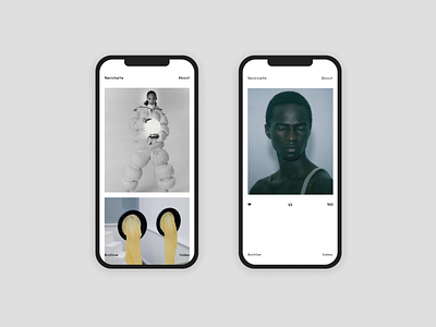 Tumblr Custom Web Design Theme Mobile UI app clean contemporary design graphic interaction iphone mobile mockup pinimal responsive simple ui ux web
