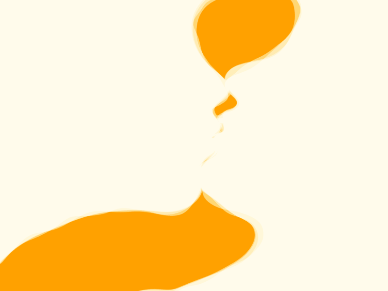 Wet Kiss animation faces gif kiss turbulent wet