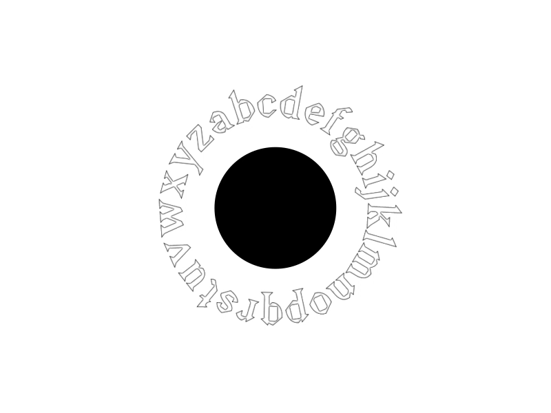 Preloader Concept animated animation black circle concept dark design endless font gif loader loop preloader rotation typeface typography ui