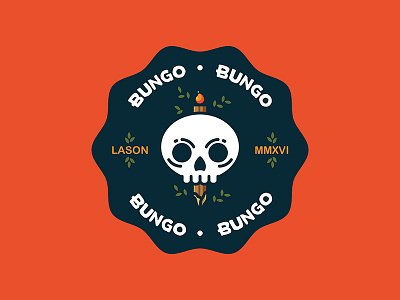 Forest Skull bungo flame icon illustrator leaves skull stamp wood
