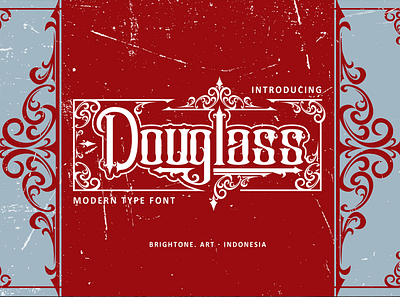 Douglass - blackletter blackletter branding classic font gothic typography vintage