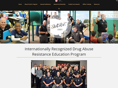 Drug Abuse Resistance Education Program design ecommerce website websitedesign woocommerce wordpress