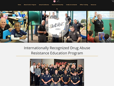 Drug Abuse Resistance Education Program design ecommerce website websitedesign woocommerce wordpress