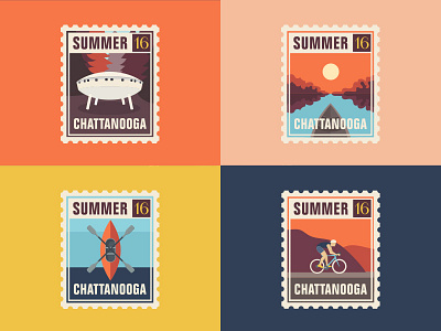 Chattanooga Summer Stamp Series