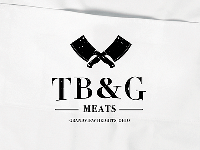 TB&G Meats brand branding butcher design farm food grocer grocery identity logo meat paleo pastrami pork sausage whole food
