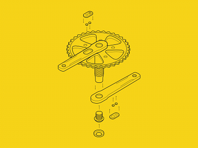 Cog cog cycling drawing gear illustration technical